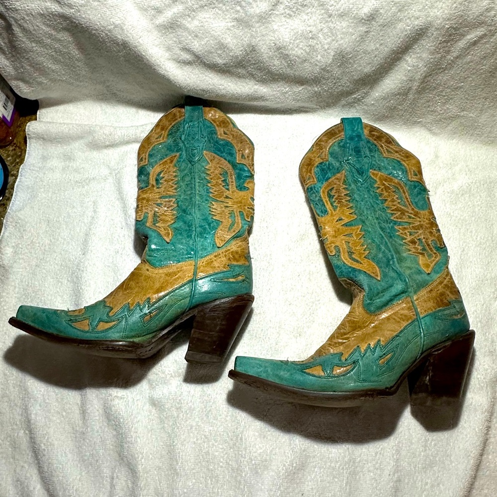 Corral Thunderbird Distressed Boot - image 1